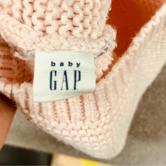 Baby Gap Garter Bear Hat in Milkshake Pink - Picture 2 of 4